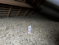 Résultat final après soufflage d’isolant dans les combles perdus – Chantier réalisé par EnjoyHome